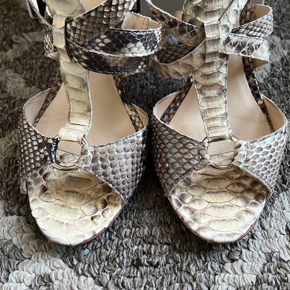 Alexandre Birman Python Sandals - Picture 2 of 10